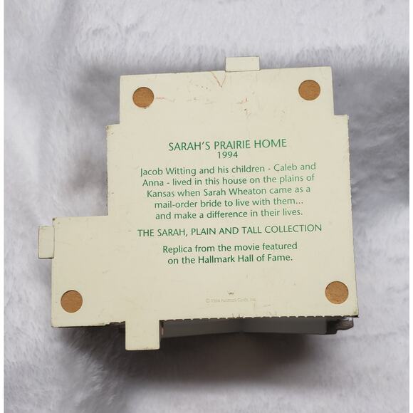 Hallmark Sarah Plain and Tall Prairie House  Collection 1994 Set Vintage Decor - Picture 4 of 10
